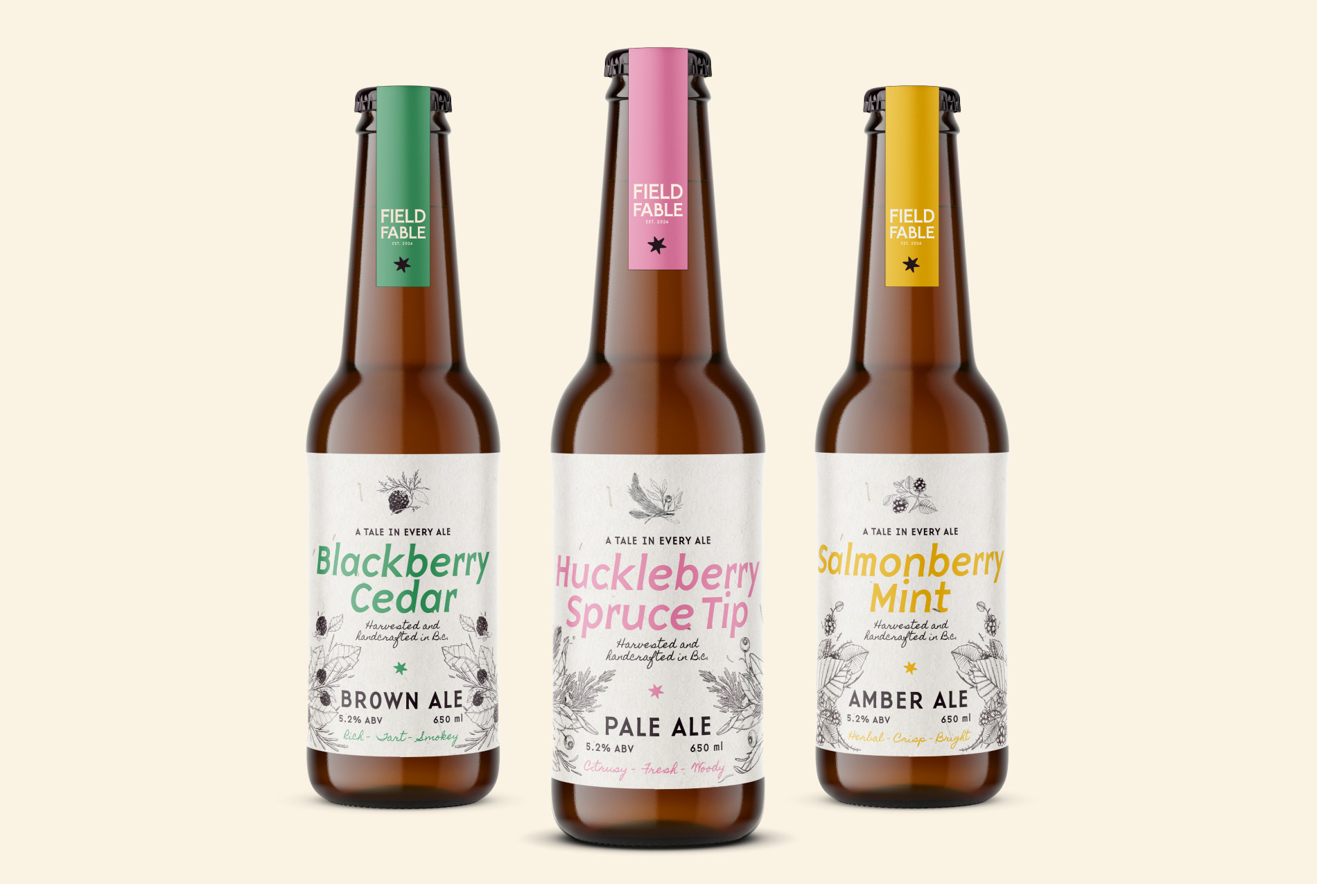 Field Fable brief brand guide.