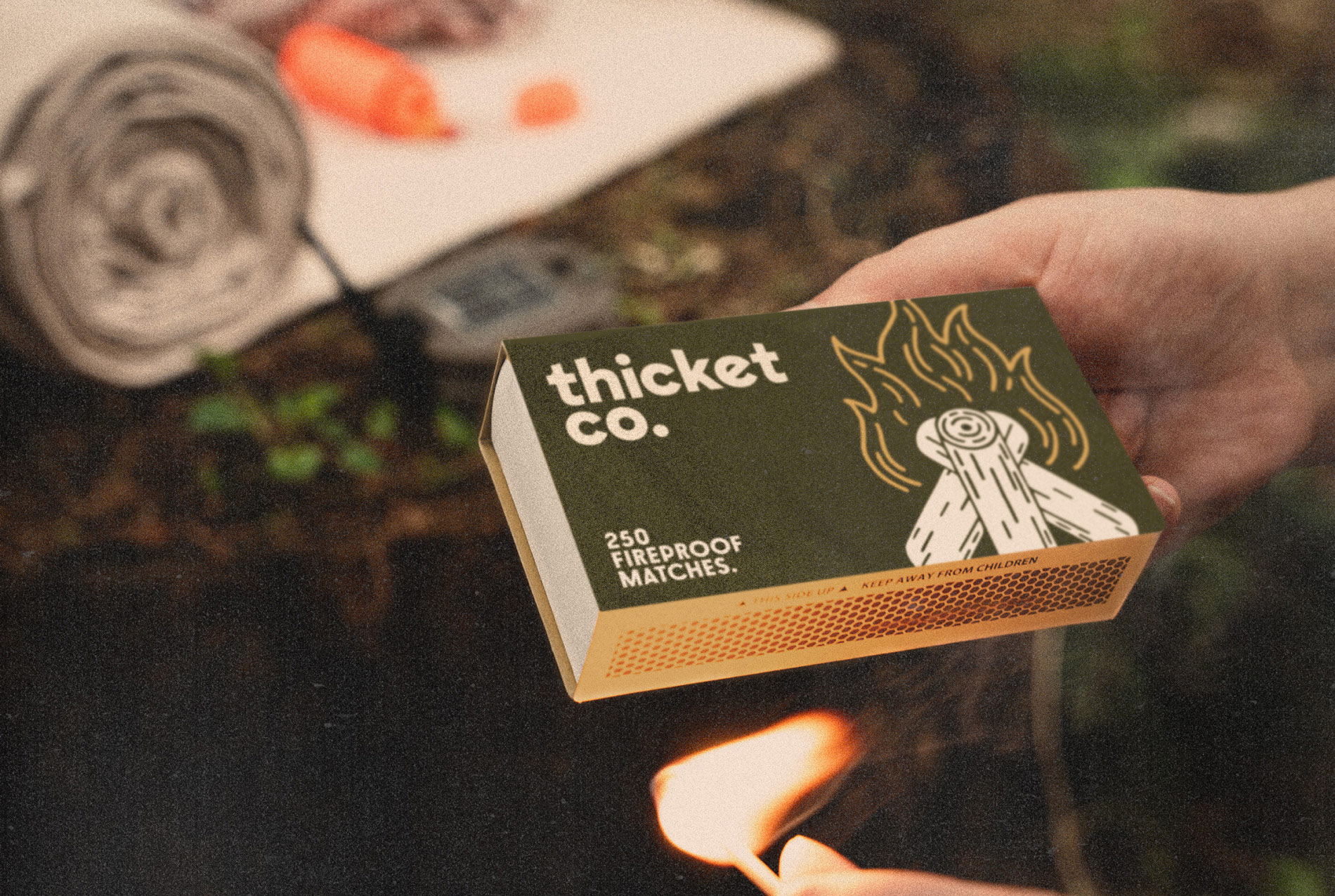 Product photography for Thicket Co.