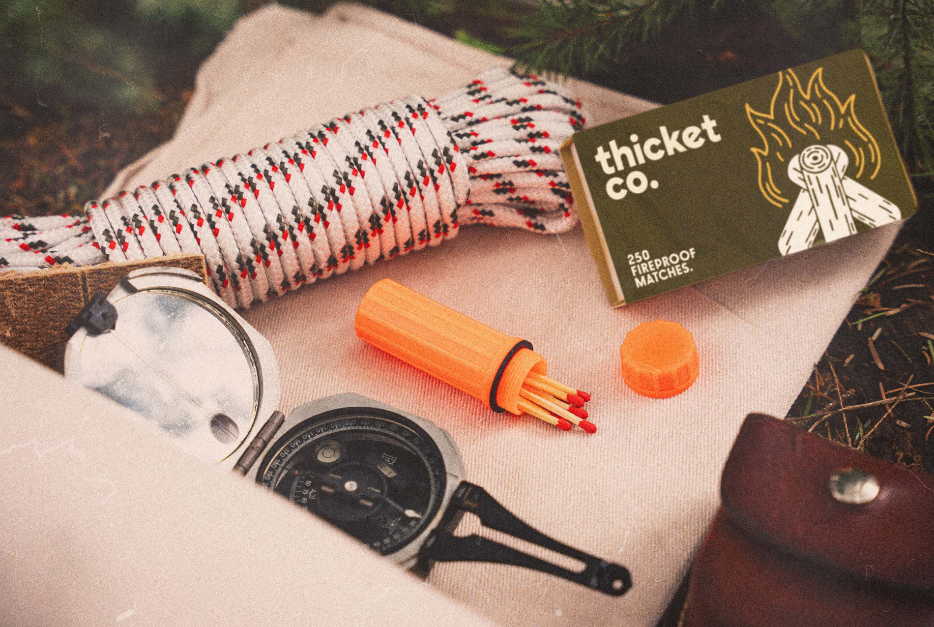 Product photography for Thicket Co.